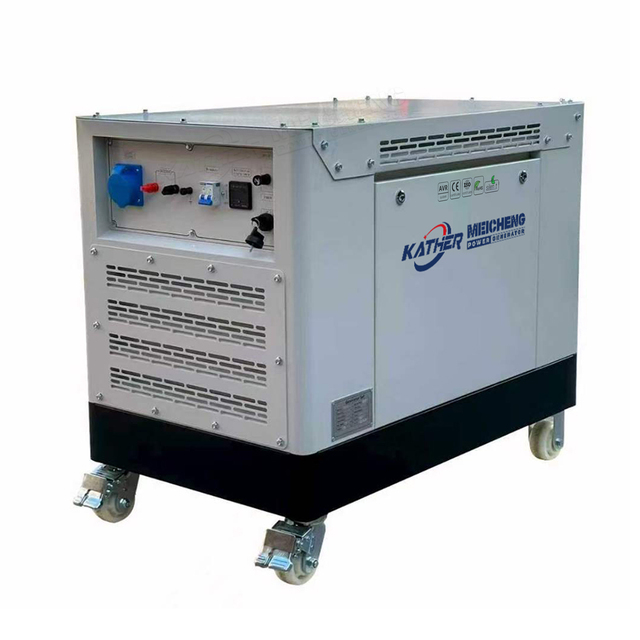 15/20/25/30/40/50KVA Silent Gasoline Generator Set 50/60HZ LPG/LNG Dual Fuel Remote Start 1/3 Phase Standby Power Outdoor Use