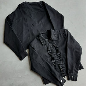 Fabricant de vêtements en denim, tenues personnalisées, ensembles de jeans brodés, ensembles de vestes en denim, ensembles de pantalons en denim surdimensionnés et épais pour hommes - Product Image 2