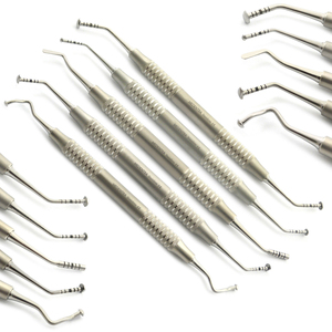 เครื่องมือผ่าตัดกระดูกบริเวณขากรรไกร BBI-628 ทำจากสแตนเลสสตีล สำหรับการปลูกถ่ายฟัน  ใช้สำหรับยกไซนัส ทำความสะอาดและอุดไซนัส - Product Image 1