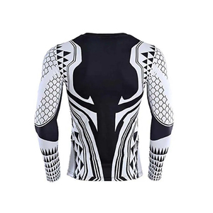 Professional Rash Guards <b>Athletic</b> Compression Fit Lightweight Stretch Fabric Quick Dry Sports Training Surfing Apparel - Product Image 3