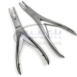 Bone Rongeur Steel Surgical Instrument Bone Trimming Tool Orthopedic Bone Cutting Forceps Durable Reusable By <b>Blush</b> Surgical - Product Image 1