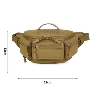 Riñonera Oxford Compacta Impermeable con Cierre de Cremallera, Correa Ajustable, para Viajes, Deportes, Correr, Bolso Bandolera - Product Image 4