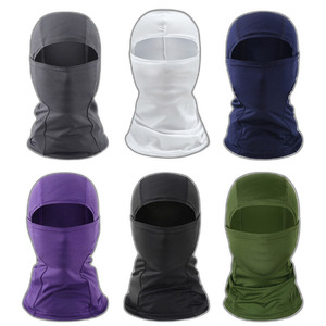 Masque facial respirant en balaclava thermique, favorise un flux d'air facile tout en protégeant le visage, idéal pour le cyclisme, la course à pied et la moto - Product Image 3