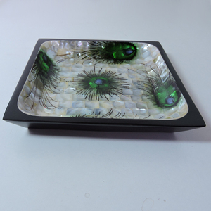 High Quality Design of Mother of Pearl Inlay Bowl Wooden Bowl MOP Bowl Serving Bowl Inlay Bowl for Serving at very good Price - Product Image 5