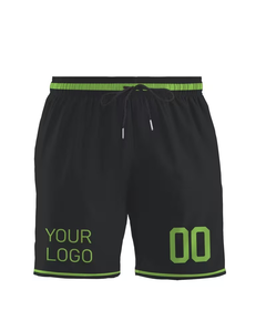 <b>Men's</b> Solid Lace Board Shorts Polyester/Cotton Digital Printed Quick Dry Elastic Waist Casual Swim <b>Trunks</b> Mid Rise Eco-Friendly - Product Image 5