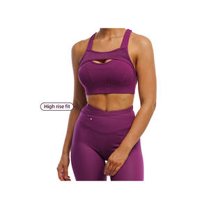 Women's Plus Size Customizable 2-Piece Yoga Set Belt <b>Lace</b> Casual Spring Lightweight <b>Elastic</b> Waist Gym Wear Sweat-Wicking - Product Image 1