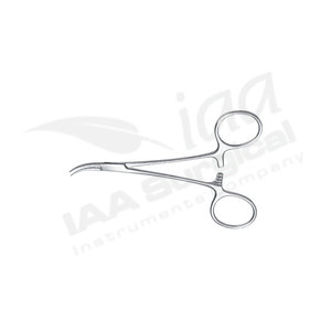 Pinces hémostatiques chirurgicales manuelles réutilisables en acier inoxydable avec système de verrouillage, outil médical pour usage hospitalier - Product Image 3
