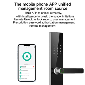 Smart blocco porta SZ20 Tuya Wifi App telecomando con Password di impronte digitali chiave di sblocco Wifi Smart Lock - Product Image 6