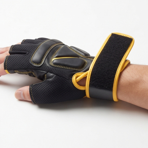 Guantes de Fitness OEM para Gimnasio, Entrenamiento, Levantamiento de Pesas y Fisicoculturismo, con Soporte para Muñeca - Product Image 2