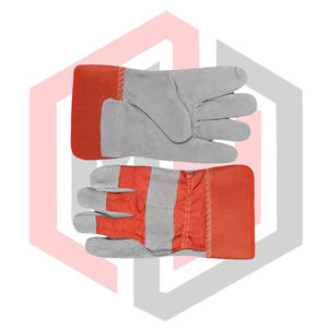 Gants de travail robustes, couleur unie, haute qualité, best-seller, antidérapants, en cuir, anti-coupure, respirants, personnalisables, sécurité - Product Image 6