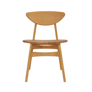 Silla de Comedor Moderna Casual de Mediados de Siglo, de Madera de Roble Macizo NAM HAI, con Respaldo Curvo Ergonómico, Resistente para Uso en el Hogar y Restaurantes - Product Image 2