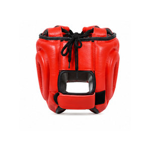 Premium Quality Leather Breathable Lightweight Men's MMA Boxing <b>Head</b> Guard - Product Image 2