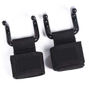 Ganchos de Levantamiento de Pesas de Neopreno Ligeros, Duraderos y Ajustables de Primera Calidad con Protección para la Palma de la Mano - Product Image 3