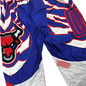 Pantalones de Hockey en Línea Sublimados con Impresión Personalizada Sibrin, Malla de Poliéster, Acolchado Cordura, Protección Profesional, Absorción de Humedad - Product Image 3