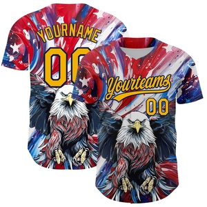 Wholesale Best Selling OMMIZ INDUSTRY Custom Black White-Old Gold 3D Pattern Design <b>Beer</b> Festival Authentic Baseball Jersey - Product Image 6