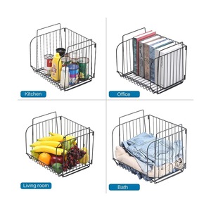 3 Layer Fruit <b>Storage</b> Basket With Movable Wheels For Kitchen Organization <b>Vegetable</b> <b>Storage</b> And Restaurants Use From India - Product Image 6