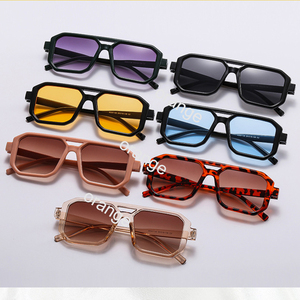 Lunettes de soleil de pilote pas chères, mode sport, vente en gros, classiques, promotion pour femmes, lunettes de créateur en plastique recyclé, lunettes de soleil personnalisées pour hommes - Product Image 2