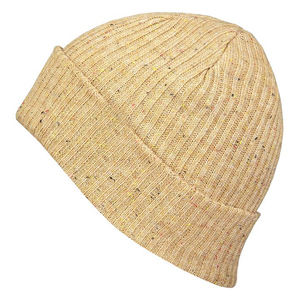 Bonnet en tweed 100 % laine tricoté à la main, chaud pour l'hiver, pour hommes et femmes, design épaissi avec étiquette personnalisée, idéal pour grandes têtes - Product Image 2