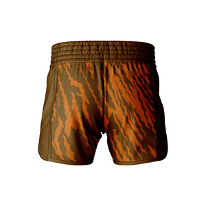 Shorts de boxe et de Muay Thai unisexe Wear 4 Games, taille haute, légers, respirants, 100 % polyester, équipement d'entraînement, vêtements d'arts martiaux - Product Image 2