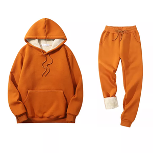 Conjunto Deportivo de Invierno con Forro de Sherpa, 2 en 1, para Entrenamiento y Jogging, 100% Algodón, Personalizable, Unisex - Product Image 5