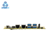Carte porteuse DEBIX SOM A I/O 6USB 2Gigabit RJ45 combinant solution industrielle de contrôle IoT multimédia pour DEBIX SOM A