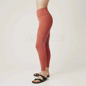 Leggings pour femmes de couleur personnalisée, leggings pour femmes avec logo personnalisé, service OEM, leggings pour femmes en vente - Product Image 3