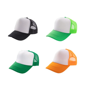 หมวกแก๊ปทรง Trucker 6 แผง แบบ Unisex สีพื้น ผ้าตาข่าย ปรับขนาดได้ สวมใส่สบาย เหมาะสำหรับผู้ใหญ่ ฤดูใบไม้ผลิ ฤดูร้อน ดีไซน์ระบายอากาศได้ดี - Product Image 3