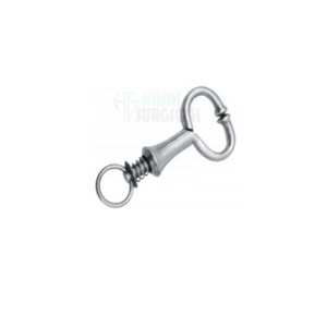 Support de taureau professionnel 11cm Instruments vétérinaires à plomb à ressort fendu Kant par Hasni Surgical - Product Image 2