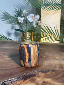 Porta Incienso de Resina de Madera Estilo Emiratí para una Liberación de Aroma Premium, Diseño de Lujo para el Hogar y Decoración de Ramadán Mubarak - Product Image 3