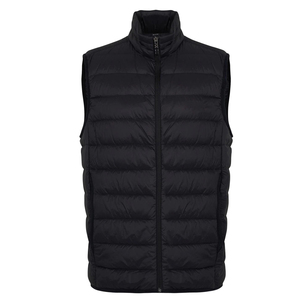 Customized Logo Design Down Padded Stand Collar Lightweight Puffer Vest Gilet Puffer Mens Puffer Waistcoat <b>Reversible</b> <b>Jacket</b> - Product Image 1