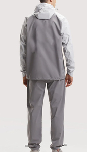 Combinaisons de sauna personnalisées, combinaisons de sudation ajustables pour hommes et femmes, entraînement physique, fourniture OEM - Product Image 4