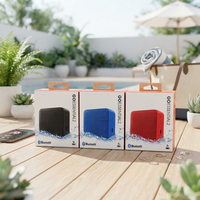 GO ESSENTIAL2 Haut-parleur portable d'extérieur, mini haut-parleur étanche, basses puissantes, son clair, haut-parleur audio de bureau pour les voyages et la maison