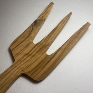Factory Direct Supply Wood Salad Servers <b>Set</b> Eco-Friendly Dishwasher Safe For Serving Salads <b>Tools</b> - Product Image 3