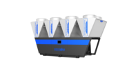 Refroidisseur à air Kingfit 470 kW 380 V à roulement magnétique avec compresseur à économie d'énergie pour usage industriel premium