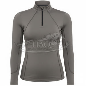 เสื้อเบสเลเยอร์แขนยาวสำหรับขี่ม้าผู้หญิง ดีไซน์ทันสมัย เหมาะสำหรับการฝึกซ้อมและการแสดง  ชุดขี่ม้า เสื้อสำหรับนักขี่ม้า - Product Image 1