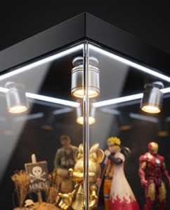 Nouveau design 2026 : Boîte de rangement publicitaire rectangulaire entièrement lumineuse en contreplaqué et acrylique, éclairée par LED, personnalisable avec logo gravé - Product Image 3