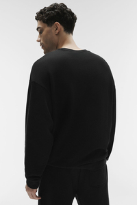Unisex Cotton <b>Pullover</b> Sweatshirt Oversized Crew Neck Blank Wholesale Casual Fashion Top - Product Image 3