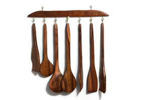 Utensil for Home top quality Hotel Restaurant Traditional Wooden Spoon for <b>Kitchen</b> Cooking Handmade Solid Wood Daily Use - Product Image 3