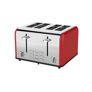 Commercial Home Office Kitchen Hotel Kitchen Appliances Electric Bread Toaster <b>Sandwich</b> Maker 4 Slices Metal Pop-up Toaster - Product Image 6