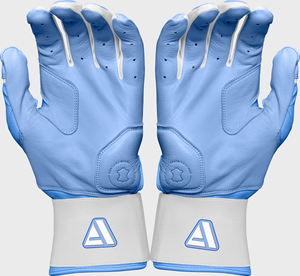 Premium Cabretta Leather Customizable <b>Baseball</b> Batting Gloves Hook Loop Closure Full Finger Durable Custom Color Custom Design - Product Image 2
