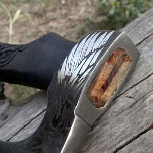 Hacha Vikinga Personalizada de Grado Industrial al por Mayor, Hacha Vikinga Premium con Acero de Alto Contenido de Carbono - Product Image 3