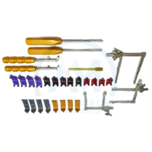 Juego de Cirugía Ortopédica Trim Line: Plantillas de Alineación Modulares, Clips de Fijación, Plantillas de Prueba, Destornilladores Manuales, Conforme a ISO13485 - Product Image 3