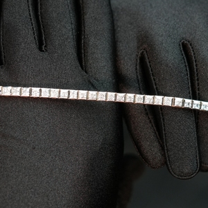 Pulsera de Cadena de Diamantes Cultivados en Laboratorio, Certificación IGI, VVS, CVD, HPHT, Diamantes Creados, Oro de 14K, para Hombre y Mujer - Product Image 2