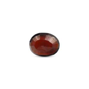 Exquisite 9.75 Ct Natural Hessonite Gomed Oval Cut Loose Gemstone for Fine Jewelry - Product Image 2