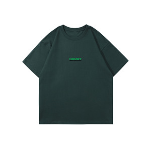 Camiseta Clásica de Cuello Redondo de Alta Calidad para Hombre, Transpirable, de Algodón Peinado, Color Sólido, Informal, para Verano - Product Image 2