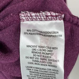 Sudadera con Capucha para Mujer, Talla Grande, Color Morado, de Terciopelo, Corta - Product Image 6