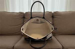 Sac fourre-tout en cuir véritable pour femme, sac à bandoulière avec fermeture éclair, broderie, design portable, couleurs personnalisables LHTB-0061 - Product Image 3