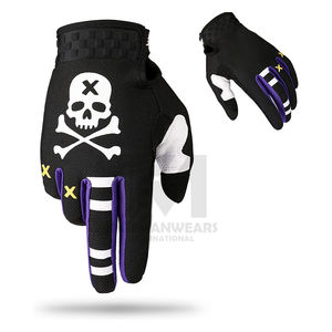 Guantes Profesionales de Motocross MTB, Guantes de Ciclismo Todoterreno con Protección Completa para los Dedos, con Palma Antideslizante y Acolchado Absorbente de Impactos - Product Image 1