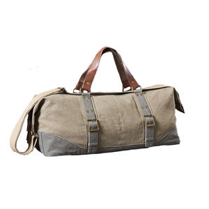 Sac de voyage avec bandoulière réglable, fermeture éclair, en polyester, léger, écologique, pour le shopping, avec poignées durables - Product Image 5