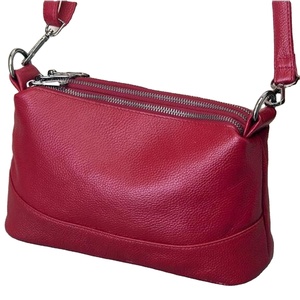 Petit sac à main en cuir à bandoulière pour femme Sac minimaliste à bandoulière Cadeau pour elle Sac à main LCS-0025D - Product Image 1